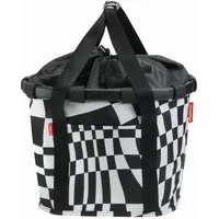 KLICKfix Bikebasket op art schwarz