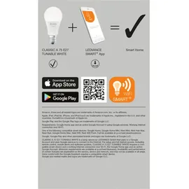 LEDVANCE LED-Birne 9,5W E27 warmweiß 1 St.