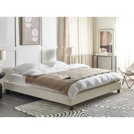 Beliani Roanne 180 x 200 cm Hellbeige