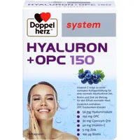 Doppelherz System Hyaluron + OPC 150 Kapseln 30 St.