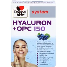 Doppelherz System Hyaluron + OPC 150 Kapseln 30 St.