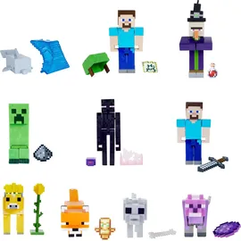 Mattel Minecraft Craft-A-Block Figuren 5 cm mehrfarbig
