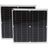 25-w-flexibles-solar-set (2 Paneele) Mit 20-a-laderegler – Monokristallines Solarmodul Für Auto, Wohnmobil Und Outdoor-einsatz