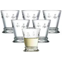 La Rochere Biene Abeille Wasserglas 0,26 l 6-tlg.