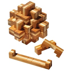 Philos 6053 - Verflixter Knoten, Bambus, 24 Puzzle Teile