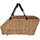 Basil Cento Rattan Look Silber