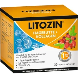 Queisser Litozin Hagebutte + Kollagen Trinkfläschchen 30 St.