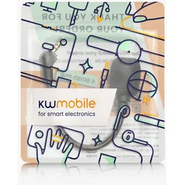 kwmobile Linhexis Ersatz-Mikrofon mit Geräuschunterdrückung für ROG Theta 7.1 Headset verstellbares flexibles Galgenmikrofon mit 3,5 mm TRRS, Schwarz