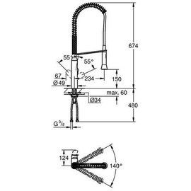 Grohe K7 supersteel 32950DC0