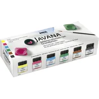 Kreul Javana Seidenmalfarben 6 St. 20 ml Blau