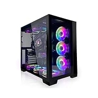 SYSTEMTREFF High-End Gaming PC Intel Core i9-13900KF 24x5.8GHz | Nvidia GeForce RTX 4090 24GB DX12 | 1TB M.2 NVMe + 1TB SSD | 32GB DDR5 RAM | WLAN Desktop Computer Rechner für Gamer, Zocker & Streamer