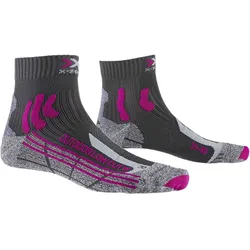 X-SOCKS Trek Outdoor Low Cut Socken Damen anthracite/fuchsia 37-38