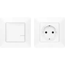 Legrand 752154 Valena Life with Netatmo STAND-ALONE-SET Steckdose + Sender Farbe: Ultraweiss