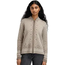Dale of Norway Solfrid Fem Jacket Mountainstone/Sand/Off White M