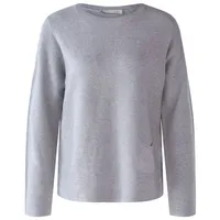 Oui Pullover Keiko in light grey | 42