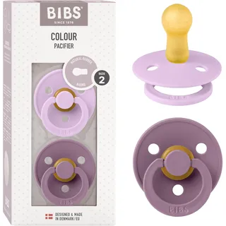 Bibs Schnuller - Colour 2er Pack - Violet Sky / Mauve - Gr. 6-18 M