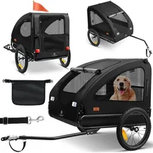 Kesser Boxer 2-in-1 Hundebuggy schwarz