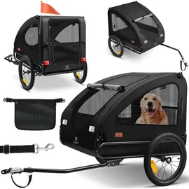Kesser Boxer 2-in-1 Hundebuggy schwarz