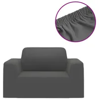 VidaXL Stretch-Sofahusse Anthrazit Polyester-Jersey