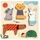 Djeco Holzpuzzle Relief Woodypets