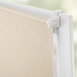 Lichtblick Thermo-Rollo / Verdunkelungsrollo Klemmfix 80 x 150 cm creme