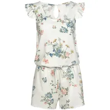 VIVANCE DREAMS Damen Playsuit ecru-allover-geblümt Gr.32