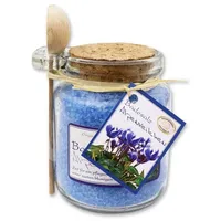 Florex Badesalz Alpenveilchen im Glas mit Holzlöffel 300 g