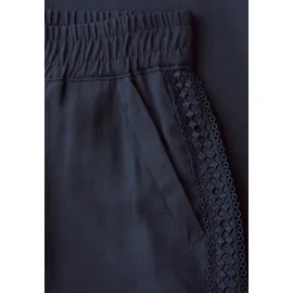 STREET ONE Style Emee Webhose Wide Leg Blau 40