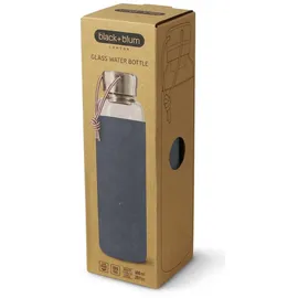 Black+Blum Glaswasserflasche 600ml Slate - One Size