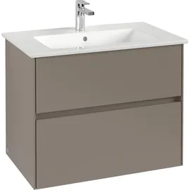 Villeroy & Boch Collaro Waschtischunterschrank C14400AF 76,1x61x48cm, Waschbecken mittig, soft green