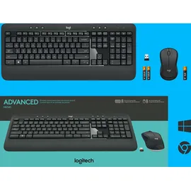 Logitech MK540 Advanced Wireless Tastatur US Set 920-008685