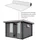 Wolff Finnhaus WPC Trend C 3,4 x 2,79 x 2,22 m grau