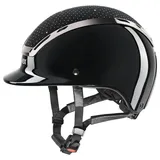 UVEX Reithelm Exxeed Glow Helm Black/ Black 56-58