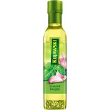Kujawski Rapsöl aus erster Pressung mit Knoblauch und Basilikum 250 ml
