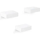 Woltu Wandregal 10,5 x 7,8 x 3 cm Weiß