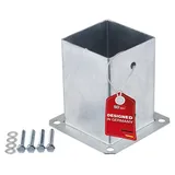 SOTech Bodenanker zum Aufschrauben 100 x 152 mm Stahl