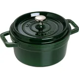 La Cocotte Topf 2,2 l grün aus Gusseisen gefertigt