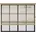 Holz-Jalousie 120 175 cm Beige