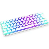 endorfy Thock Compact Wireless Pudding, Onyx White, PBT, LEDs RGB, hot-swap, Kailh Box RED, USB/Bluetooth, DE (EY5D003)