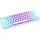 endorfy Thock Compact Wireless Pudding, Onyx White, PBT, LEDs RGB, hot-swap, Kailh Box RED, USB/Bluetooth, DE (EY5D003)