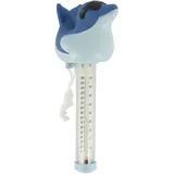 Steinbach Thermometer für Pool Delfin hellblau/dunkelblau