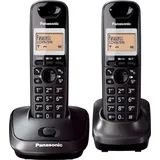 Panasonic KX-TG2512FXT, Cordless phone, White, Telefon, Schwarz