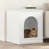Zeitloses Katzenhaus für den Innenbereich | Katzenbett | Schlafhöhle | 53x52x62