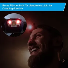 CARTREND LED Stirnlampe Blau
