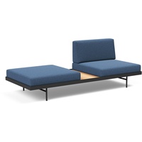 INNOVATION LIVING Schlafsofa Puri Eiche Stoff Blau Blue