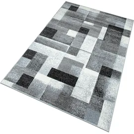 OTTO home Teppich OTTO HOME "Corine" Gr. 6, grau, B:200cm H:9mm L:300cm, Obermaterial: 100% Polypropylen, Teppiche, Teppich, mit besonders weichem Flor, Kurzflor, modernes Karo-Design