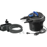 UBBINK Teichfilter Druckfilter BioPressure II 6000 Plus« 6.000 l/h, inkl. UV-C Gerät und Teichpumpe