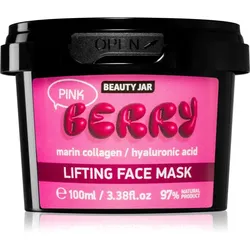 Beauty Jar Berry Pink straffende Gesichtsmaske 100 ml