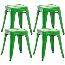 deluke Hocker FULDA Metall 40 x 46 x 40 cm Grün