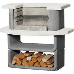 Buschbeck Grillbar Oregon BBQ Kohlegrill Holzgrill Feuerstelle Feuer Gartenfeuer